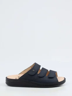 – Pantolette aus Nubukleder Dunkel*Finn Comfort Outlet