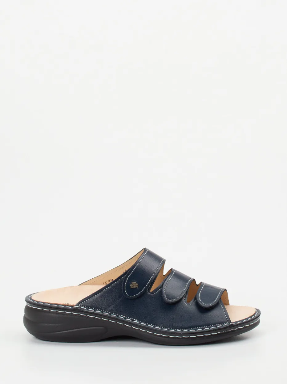 – Pantolette aus Kalbleder Dunkel*Finn Comfort Discount