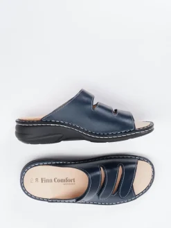 – Pantolette aus Kalbleder Dunkel*Finn Comfort Discount