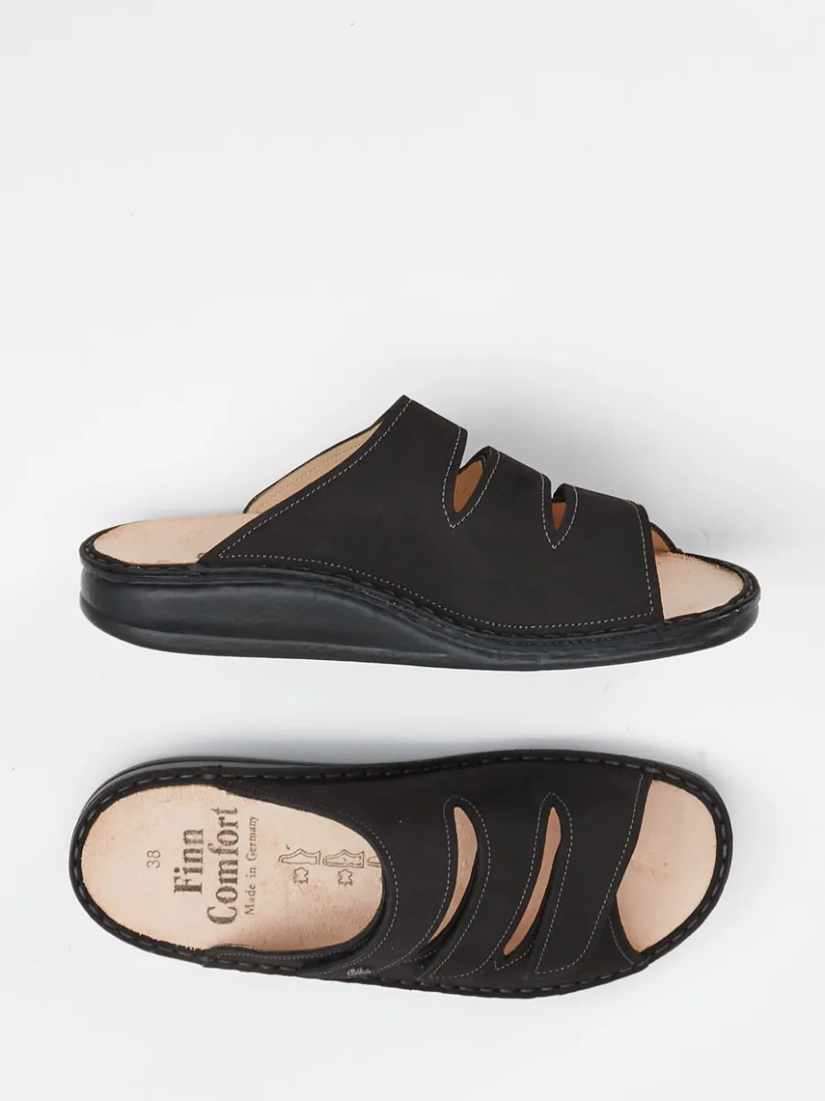 Damen Finn Comfort – Pantolette aus Nubukleder