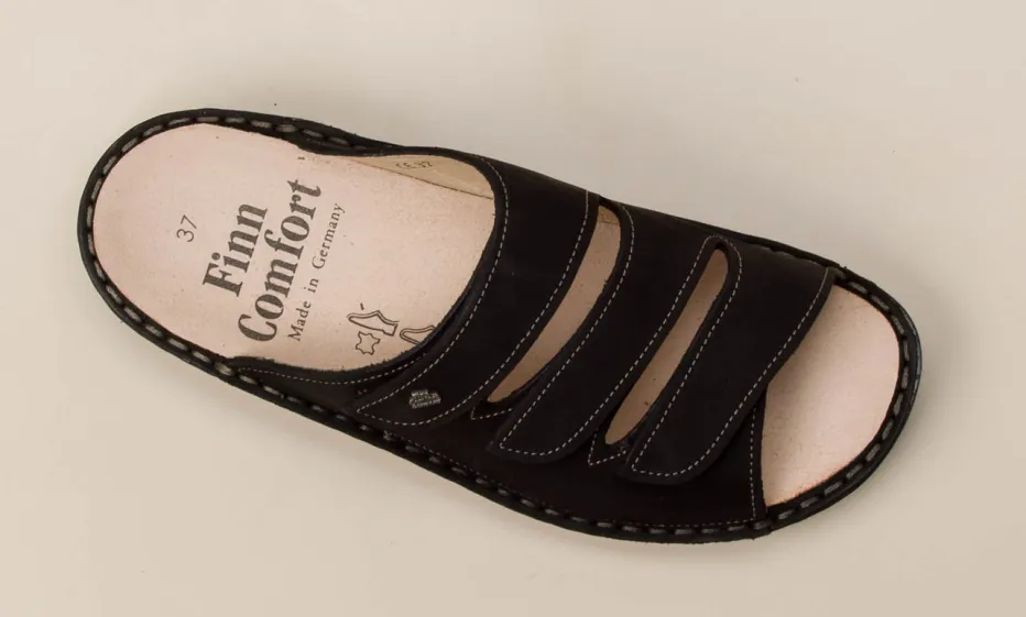 Damen Finn Comfort – Pantolette aus Nubukleder
