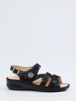 – Sandalen aus Metallicleder ergonomisch*Finn Comfort