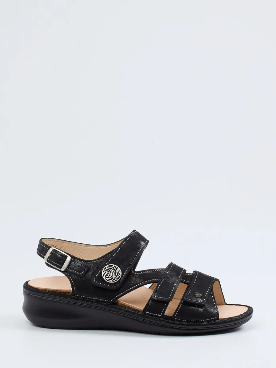 – Sandalen aus Metallicleder ergonomisch*Finn Comfort
