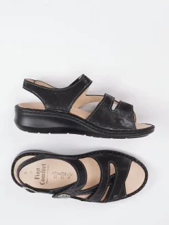 – Sandalen aus Metallicleder ergonomisch*Finn Comfort