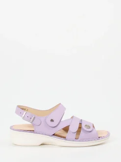 Damen Finn Comfort – Sandalen aus Kalbleder in Flieder