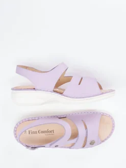 Damen Finn Comfort – Sandalen aus Kalbleder in Flieder