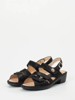 – Sandalen aus geprägtem Leder*Finn Comfort Discount
