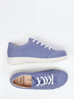 – Schnürschuh aus Nubukleder lavendel*Finn Comfort Outlet