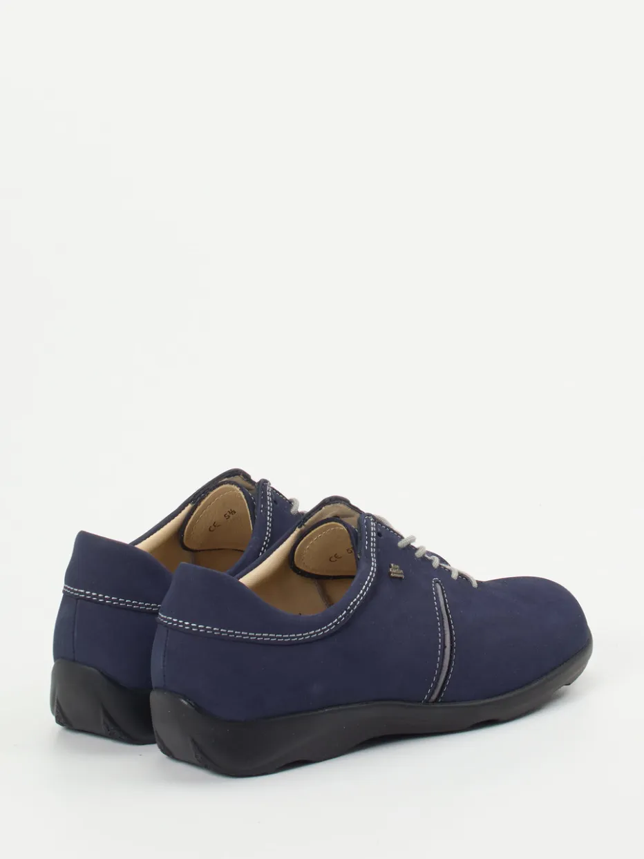 – Schnürschuh aus Nubukleder marine*Finn Comfort