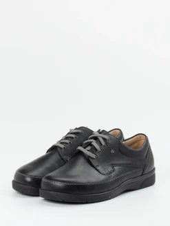 Herren Finn Comfort – Schnürschuh aus Kalbleder in Anthrazit