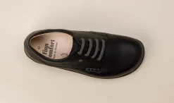 Herren Finn Comfort – Schnürschuh aus Kalbleder in Anthrazit