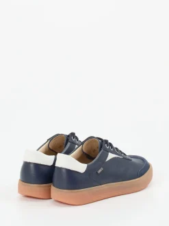 Damen Finn Comfort – Schnürschuh aus Kalbleder Dunkel