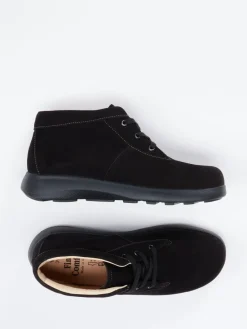 Damen Finn Comfort – Schnürschuh aus Nubukleder