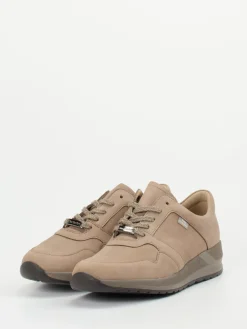 – Schnürschuh aus Nubukleder Sandbeige*Finn Comfort Hot