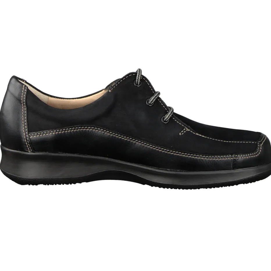 Damen Finn Comfort – Schnürschuh aus Nubukleder