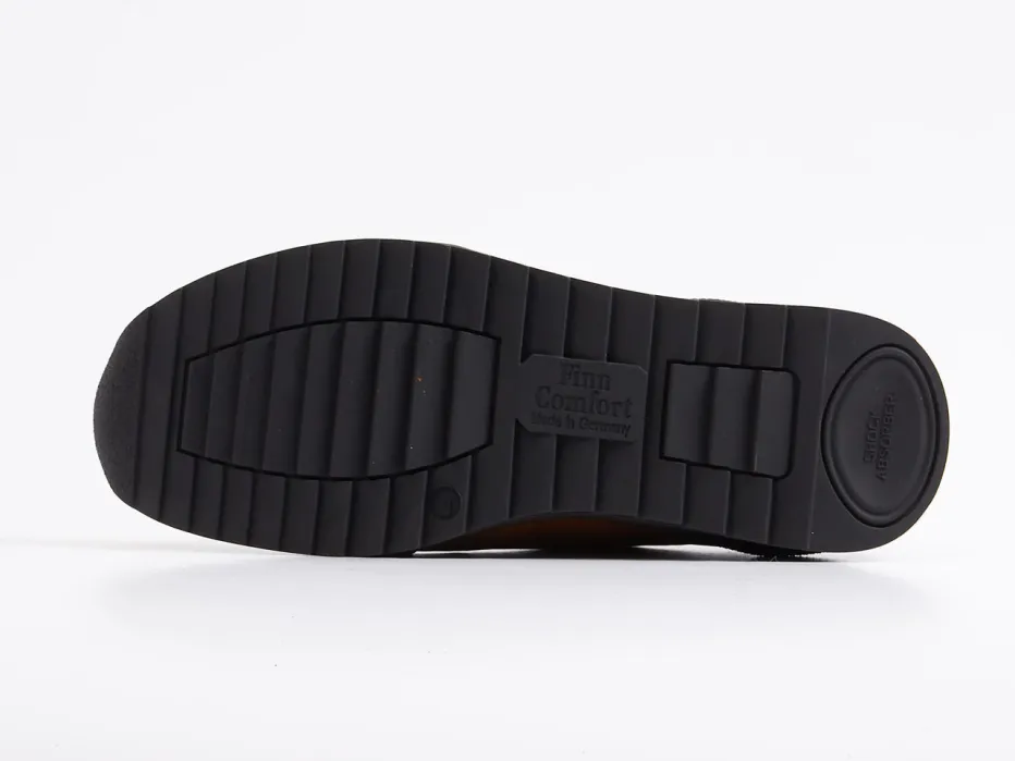 – Schnürschuhe aus Nubukleder cognac*Finn Comfort