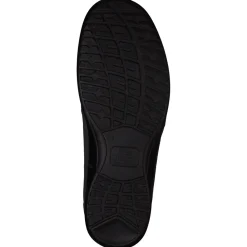 Damen Finn Comfort – Schnürschuhe aus Nubukleder anthrazit