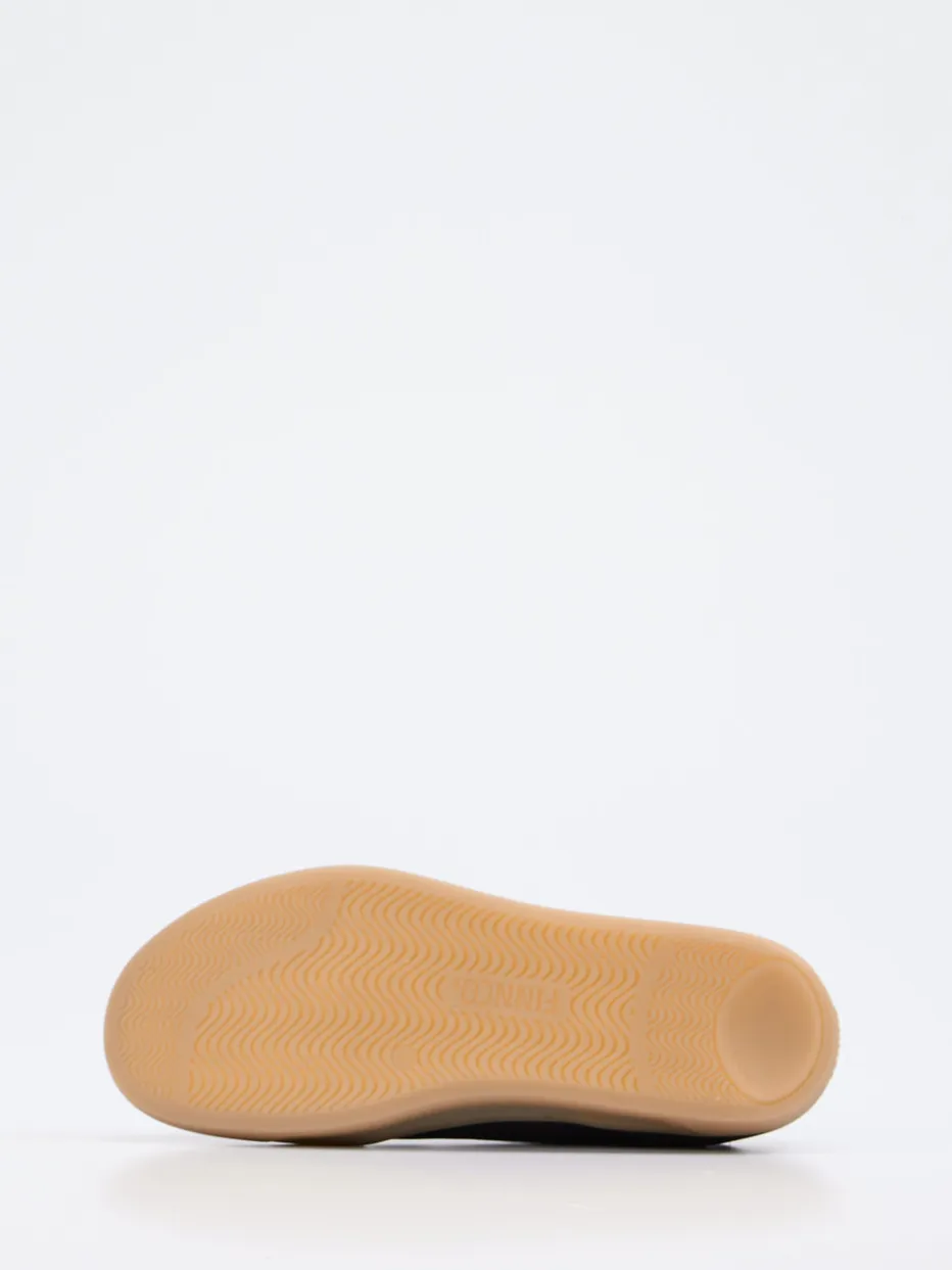 Damen Finn Comfort – Sneaker aus Nubukleder Dunkel