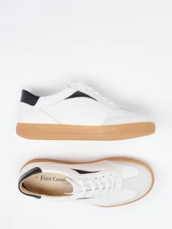 Damen Finn Comfort – Sneaker aus Kalb- und Veloursleder