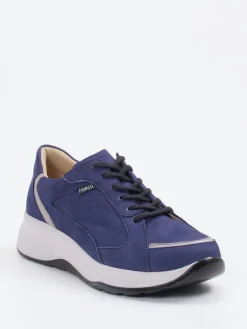 Damen Finn Comfort – Sneaker aus Nubukleder tinten