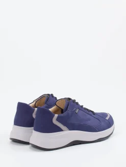 Damen Finn Comfort – Sneaker aus Nubukleder tinten