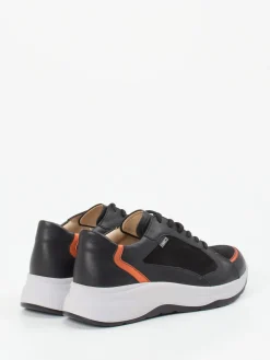 – Sneaker aus Kalbleder mit Nubukdetails*Finn Comfort Sale