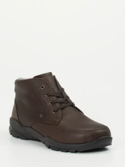 Herren Finn Comfort – Stiefeletten aus Fettleder Dunkel