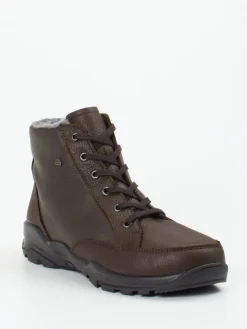 Herren Finn Comfort – Winterboots aus Fettleder dunkel