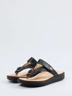 – Zehentrenner aus Kalbleder*Finn Comfort Sale