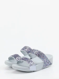 – Komfort-Pantolette aus Textil mit Glitzer*FitFlop