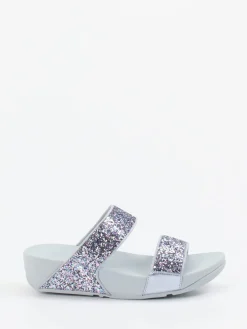 – Komfort-Pantolette aus Textil mit Glitzer*FitFlop