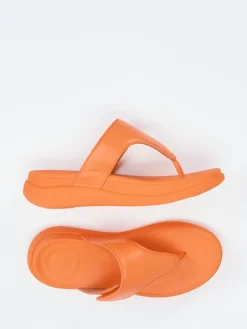 – Zehentrenner aus Kalbleder in*FitFlop Clearance