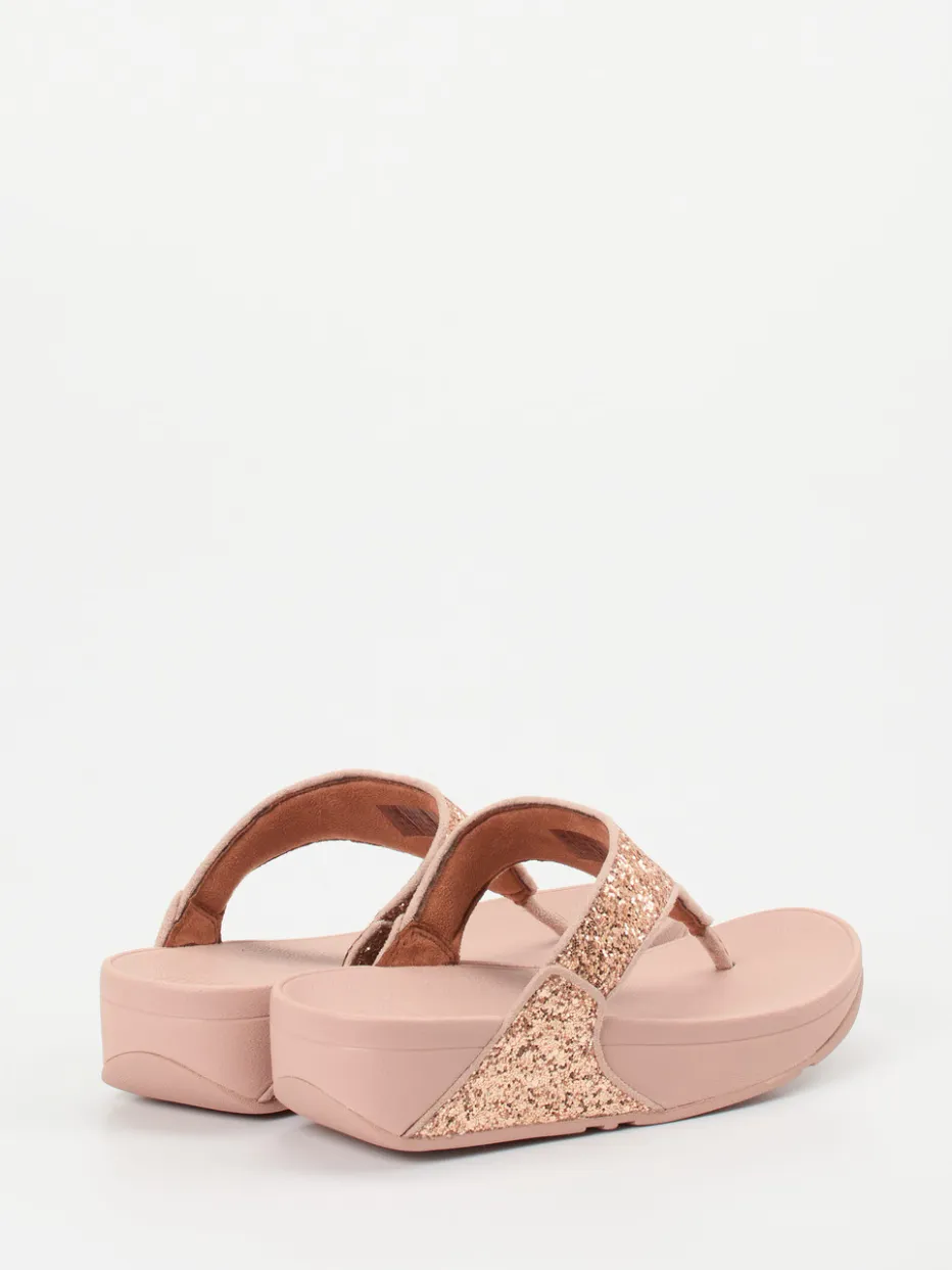 – Zehentrenner aus Textil mit Glitzerfinish*FitFlop Discount