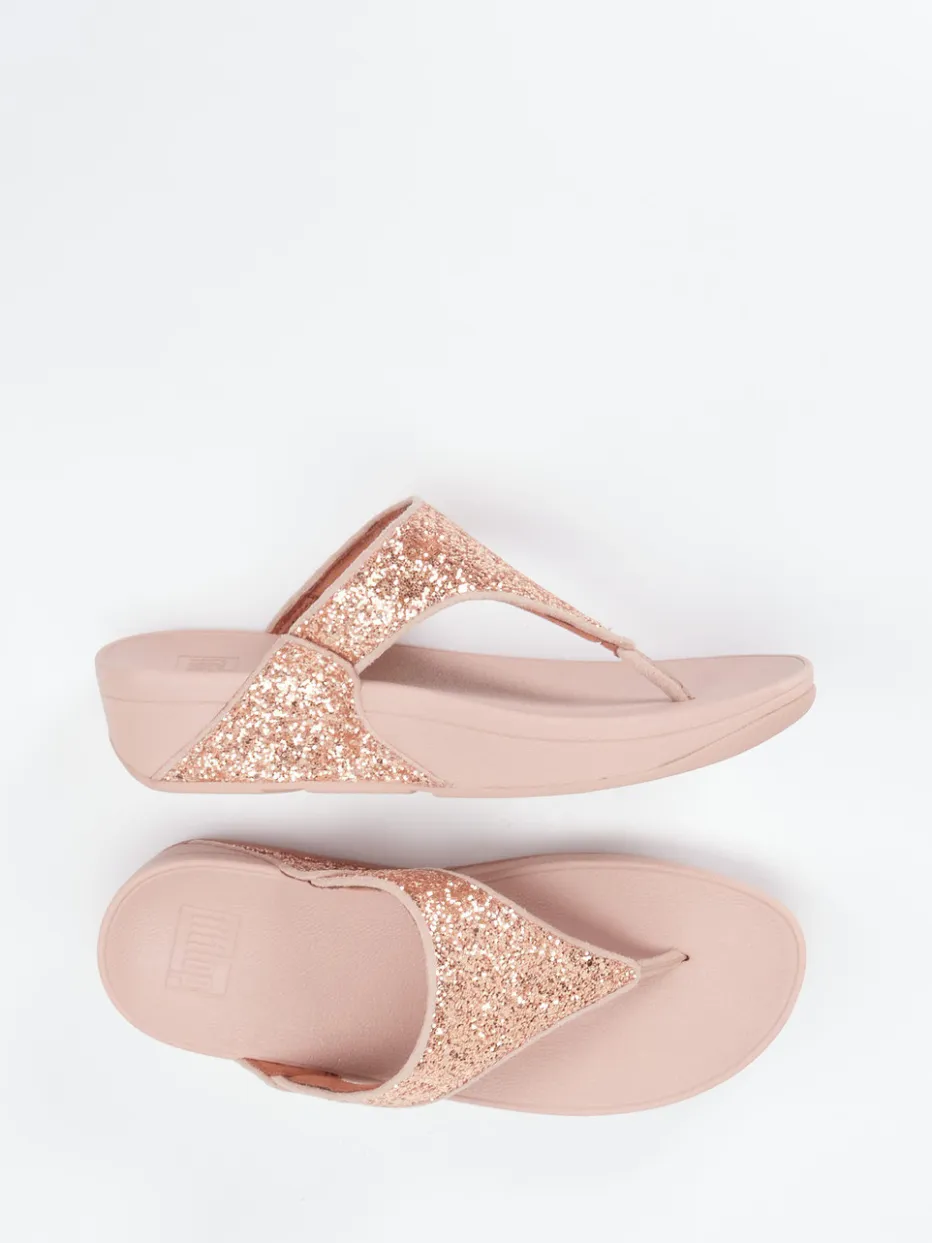 – Zehentrenner aus Textil mit Glitzerfinish*FitFlop Discount