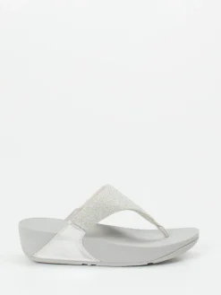 – Zehentrenner aus Textil in Hell*FitFlop Hot