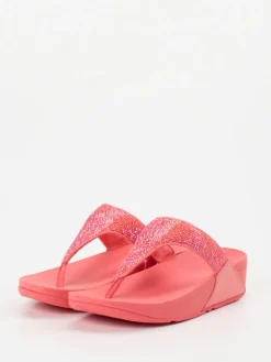 – Zehentrenner aus Textil in Korallrosa*FitFlop Discount