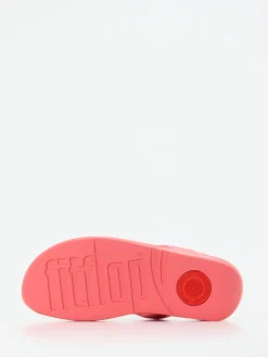 – Zehentrenner aus Textil in Korallrosa*FitFlop Discount