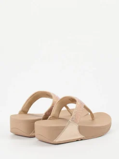 – Zehentrenner aus Textil mit Strassbesatz*FitFlop Online