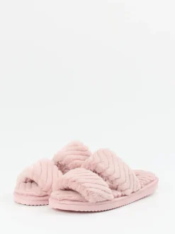 Damen Flip Flop – Pantolette aus Textil in Alt