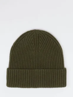 Damen FLONA – Beanie aus Kaschmir in Oliv
