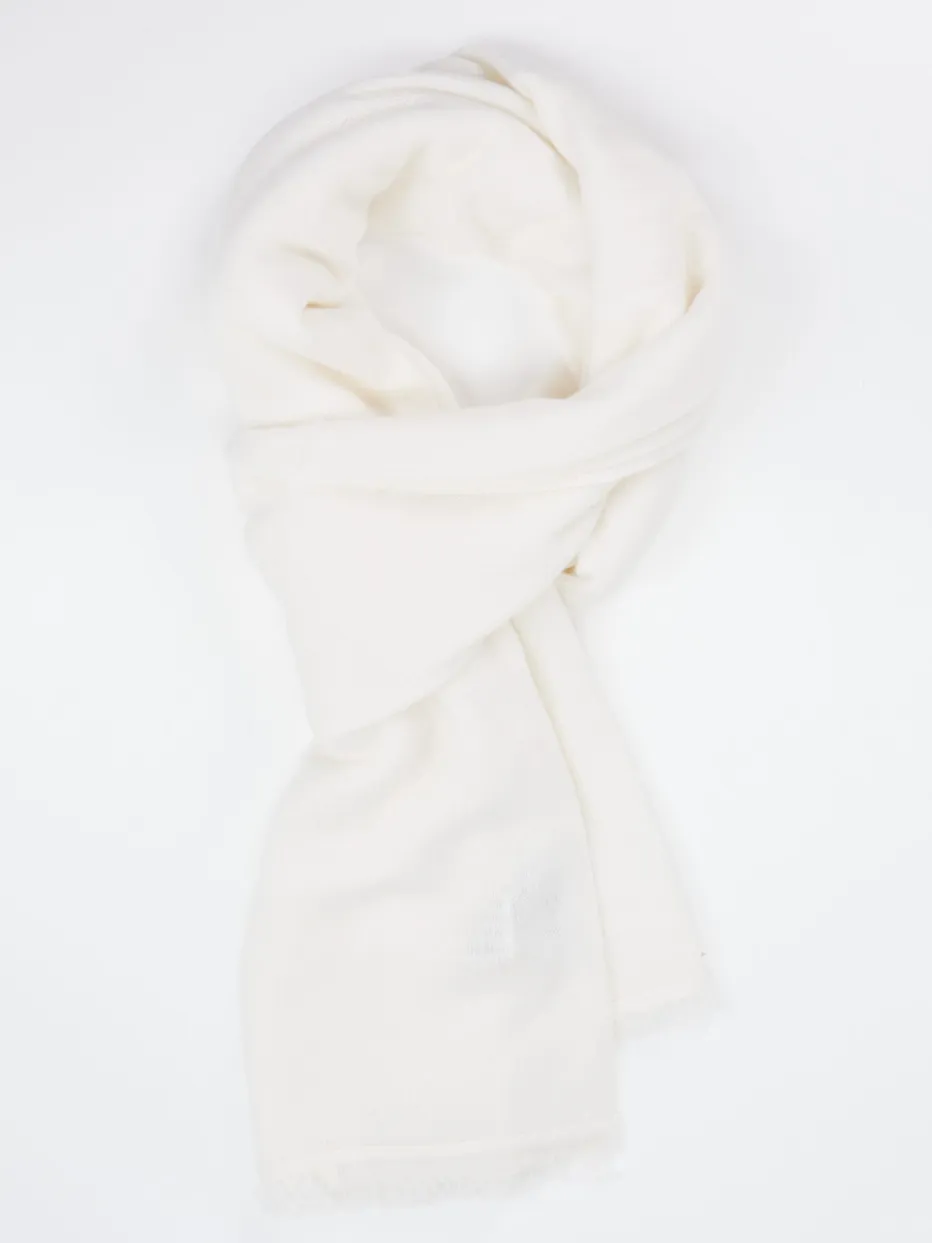 Damen FLONA – Schal aus Kaschmir in Creme