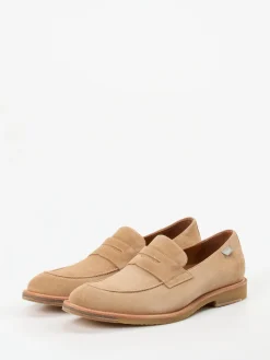 – Loafer aus Veloursleder sandbeige*Floris van Bommel Sale