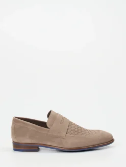– Loafer aus Veloursleder sandbeige*Floris van Bommel Outlet