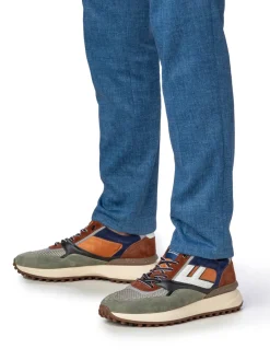 – Retro-Sneaker aus Veloursleder*Floris van Bommel Hot