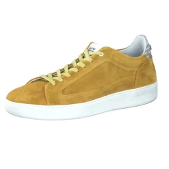 Herren Floris van Bommel – Sneaker aus Veloursleder Senf
