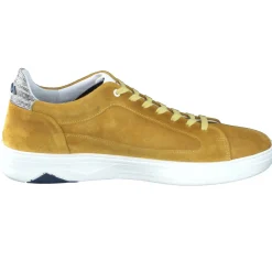 Herren Floris van Bommel – Sneaker aus Veloursleder Senf