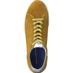 Herren Floris van Bommel – Sneaker aus Veloursleder Senf