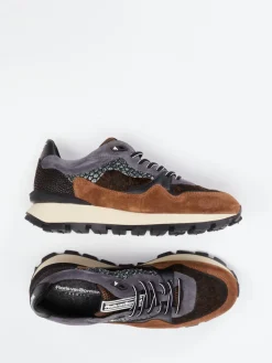 – Sneaker aus Fell und Veloursleder*Floris van Bommel Outlet