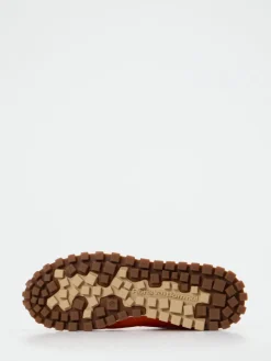 Herren Floris van Bommel – Sneaker aus Veloursleder Orange