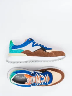 – Sneaker aus Veloursleder und Mesh*Floris van Bommel